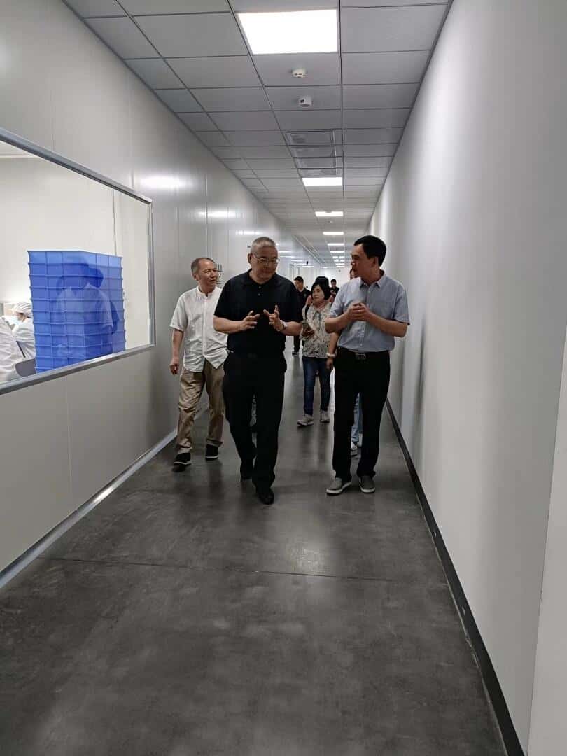 宣城市委党校到旌德海昭生物进行交流调研